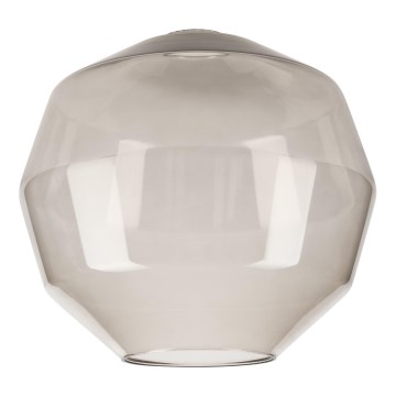 Abajur de rezervă din sticlă HONI E27 d. 25 cm gri