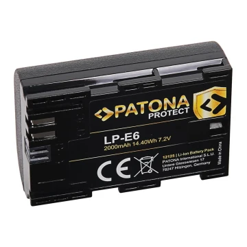 Acumulator Canon LP-E6 2000mAh Li-Ion Protect PATONA