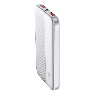 Acumulator extern Power Delivery 10000mAh/22,5W/5V argintiu