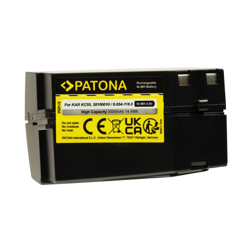 Acumulator PATONA Kärcher K55/K65 3000mAh, Ni-Mh 4,8V 14,4Wh