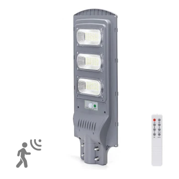 Aigostar - Lampadar LED stradal solar cu senzor LED/150W/3,2V IP65 6500K + telecomandă