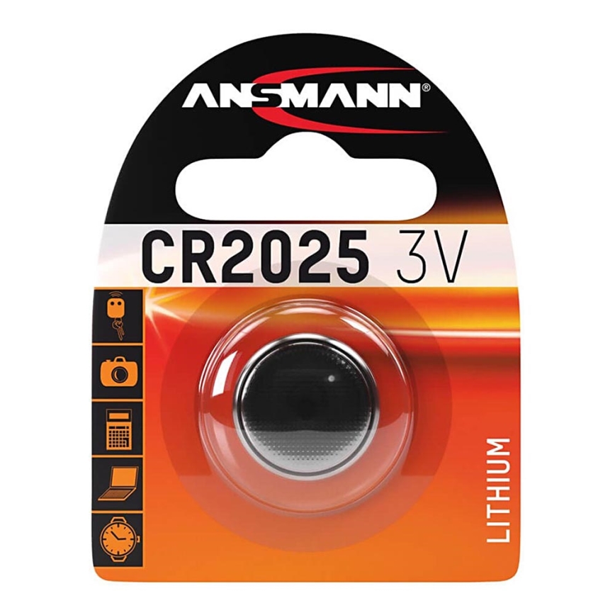 Ansmann 04673 - CR 2025 - Baterie buton cu litiu 3V