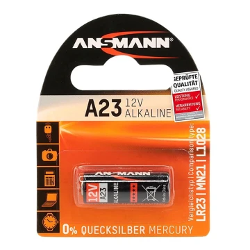 Ansmann 04678 - A 23 - Baterie alcalina A23/LR23/LRV08, 12V