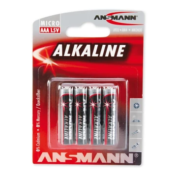 Ansmann 09630 LR03 AAA RED baterie alcalina 1,5V