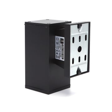 Aplică de exterior Aigostar 1xGU10/230V negru IP65 dreptunghiular