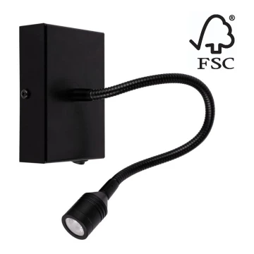 Aplică LECTOR LED/2,5W/230V stejar – certificat FSC