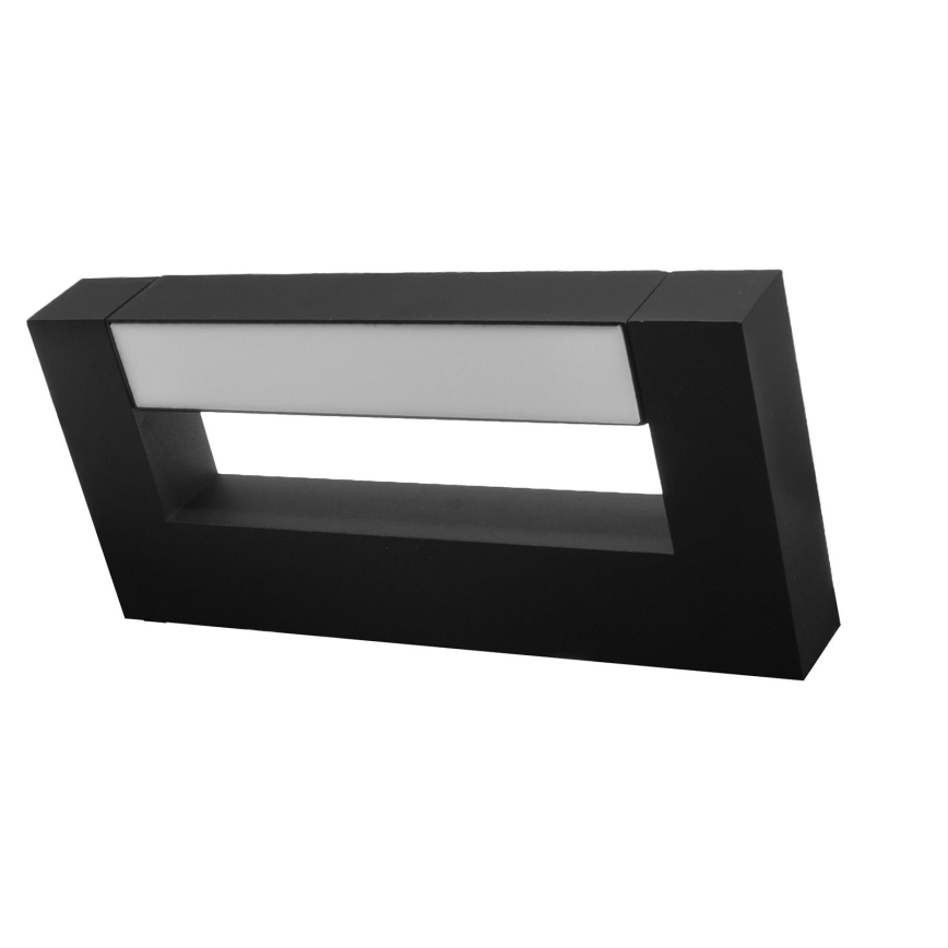 Aplică LED flexibilă de exterior 2xLED/4W/230V IP54 30 cm negru