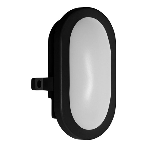 Aplică LED de exterior BULKHEAD LED/6W/230V IP54 neagră Ledvance