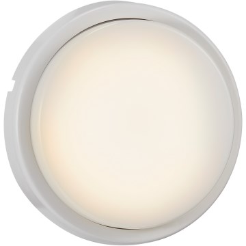 Aplică LED de exterior CUBA LED/6,5W/230V IP54 d. 17,5 cm alb