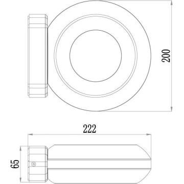 Aplică LED de exterior Deko-Light 731081 MUSCAE LED/13W/230V IP54 antracit