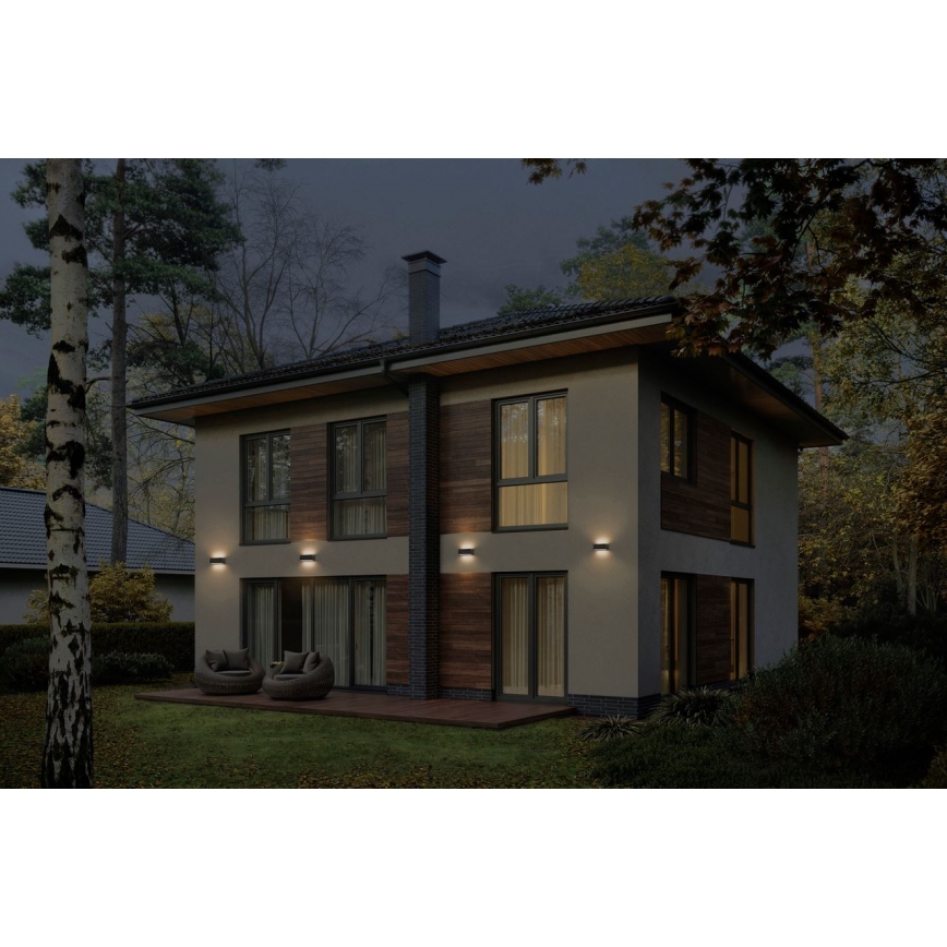 Aplică LED de exterior Ledvance ENDURA STYLE IDRI 2xLED/6,25W/230V IP65