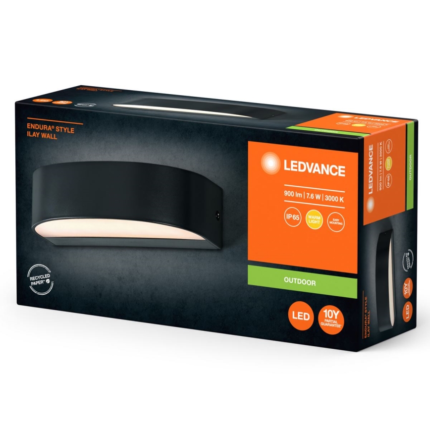 Aplică LED de exterior Ledvance ENDURA STYLE ILAY 2xLED/3,8W/230V IP65