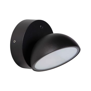 Aplică LED de exterior cu senzor Lucide 22865/12/30 FINN LED/12W/230V IP54 negru