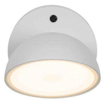 Aplică LED de exterior cu senzor Lucide 22865/12/31 FINN LED/12W/230V IP54 alb