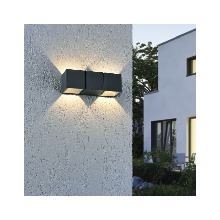 Aplică LED de exterior MARCEL 2xLED/4W/230V IP54 Paul Neuhaus 9658-13