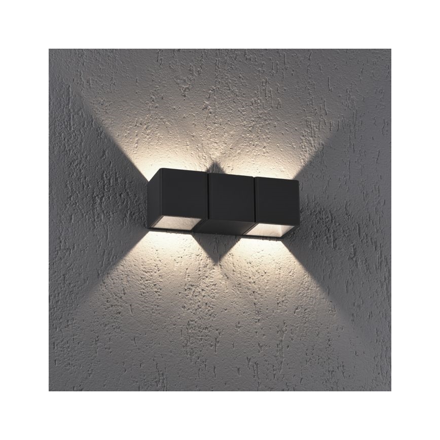 Aplică LED de exterior MARCEL 2xLED/4W/230V IP54 Paul Neuhaus 9658-13