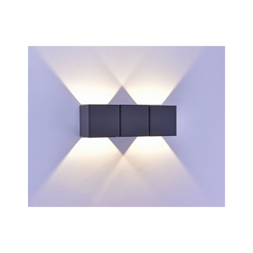 Aplică LED de exterior MARCEL 2xLED/4W/230V IP54 Paul Neuhaus 9658-13