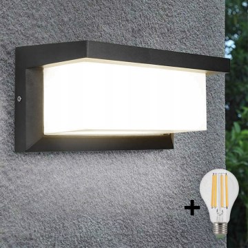 Aplică LED de exterior NEELY 1xE27/9W/230V 4000K IP54 antracit