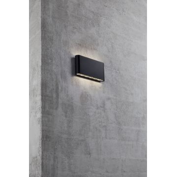 Aplică LED de exterior Nordlux KINVER LED/8,5W/230V IP54 negru