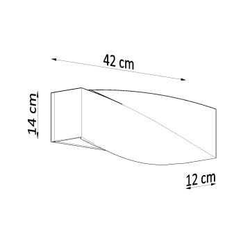 Aplică LED KERRY 1xE27/7,5W/230V ceramică/alb Brilagi