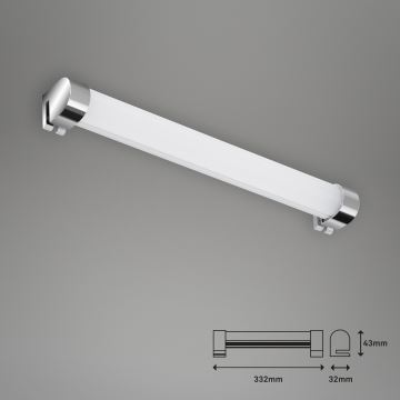 Aplică LED pentru oglindă de baie Briloner 2059-018 SPLASH LED/8W/230V IP44