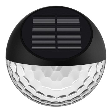 Aplică LED RGB solară Aigostar LED/2W/1,2V negru IP44