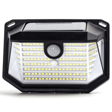 Aplică LED solară cu senzor Aigostar LED/0,8W/5,5V 6500K IP65