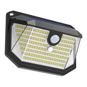 Aplică LED solară cu senzor Brilagi WALLIE LED/4W/5,5V 3000K IP65