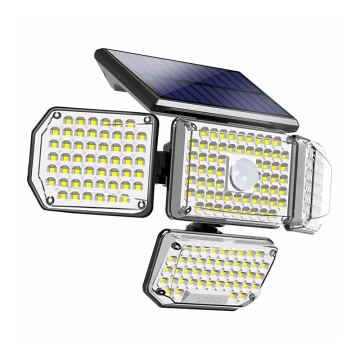 Aplică LED solară cu senzor Brilagi WALLIE LED/5W/5,5V IP65