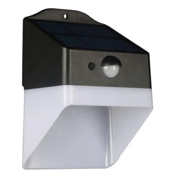 Aplică LED solară cu senzor LED/2W/3,7V 4000K IP65