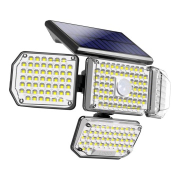 Aplică LED solară cu senzor LED/5W/5,5V 3000K/6500K IP44