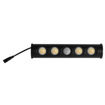 Aplică LED solară cu senzor LED/8W/3,7V IP65 3000K