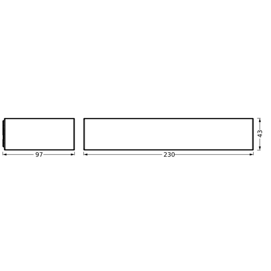 Aplică LED solară cu senzor Ledvance ENDURA SOLAR LED/6W/4,2V IP65