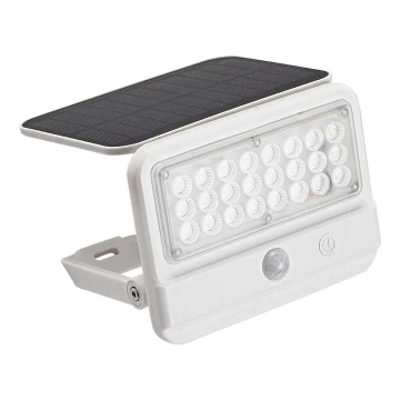 Aplică LED solară cu senzor Rabalux LED/7W/3,7V IP54 alb