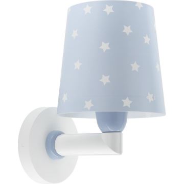 Aplică pentru copii STAR LIGHT 1xE27/60W/230V albastră Dalber 82219T