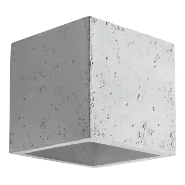 Aplică perete QUAD 1xG9/40W/230V beton