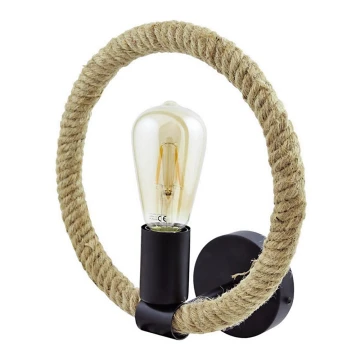 Aplică perete ROPE ARTHUR 1xE27/20W/230V