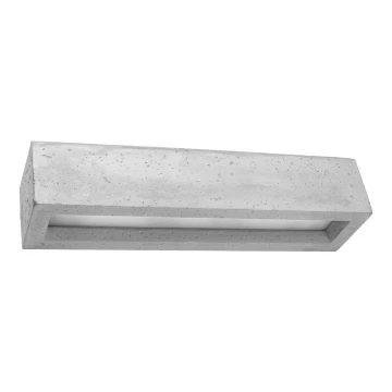 Aplică VEGA 2xE27/60W/230V 50 cm beton
