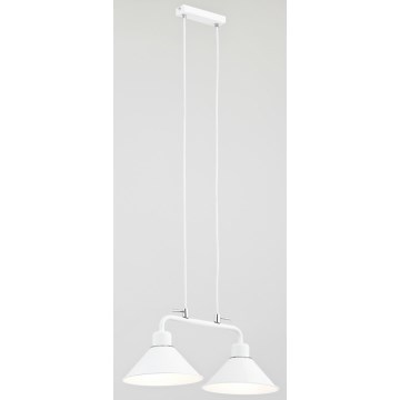 Argon 766 - Lampa suspendata DŻERBA 2xE27/60W/230V