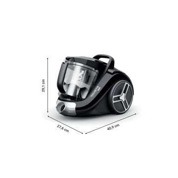 Aspirator fără sac Rowenta COMPACT POWER XXL 2,5l 900W/230V negru