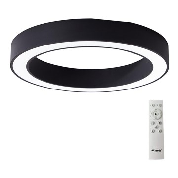 Azzardo AZ5035 - Plafonieră LED dimabilă MARCO LED/60W/230V negru + control la distanță