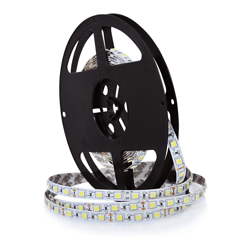 Bandă LED 5m LED/10W/12V IP20 albă