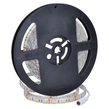 Bandă LED de exterior LED/72W/12V 5m IP65 alb cald