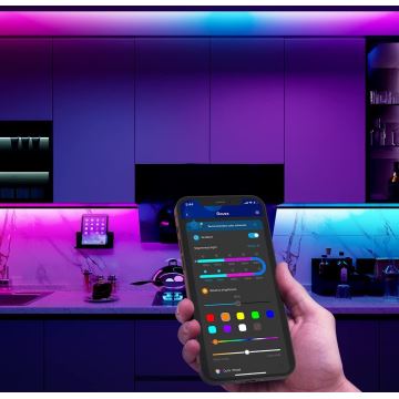 Bandă LED Govee Wi-Fi RGBIC Smart PRO 3m – extra durabilă