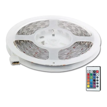 Bandă LED RGB 1,5 m LED/14,4W/230V + telecomandă