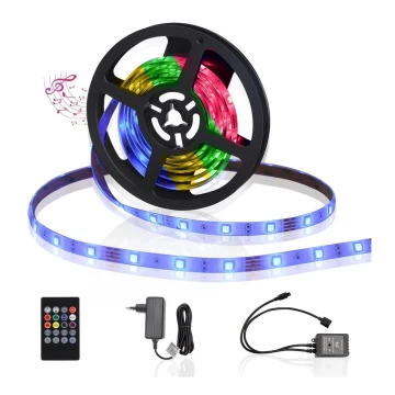 Bandă LED RGB de exterior dimabilă 3m LED/24W/12/230V IP65 Aigostar