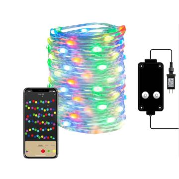 Bandă LED RGB dimabilă de exterior Immax NEO 07735L NEO LITE LED/7,2W/230V 10 m IP44 Wi-Fi Tuya