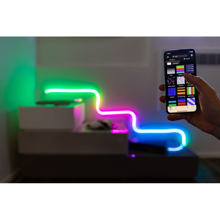Bandă LED RGB dimabilă FLEX 200xLED 5m Wi-Fi Twinkly