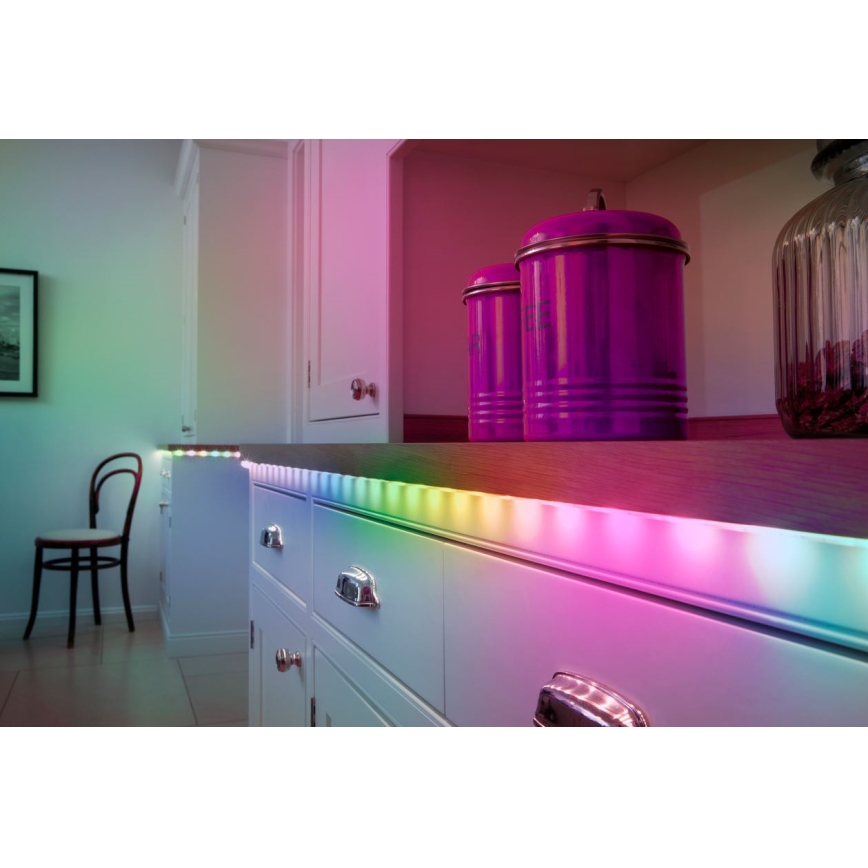 Bandă LED RGB dimabilă Ledvance SMART+ MAGIC FLEX 3m LED/15,5W/230V Wi-Fi + telecomandă
