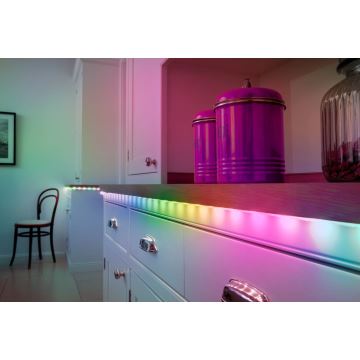 Bandă LED RGB dimabilă Ledvance SMART+ MAGIC FLEX 5m LED/24W/230V Wi-Fi + telecomandă